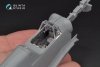 Quinta Studio QD48103 Bf 109G-6 3D-Printed & coloured Interior on decal paper (for Tamiya kit) 1/48